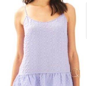 Lilly Pulitzer coral top in Lilac